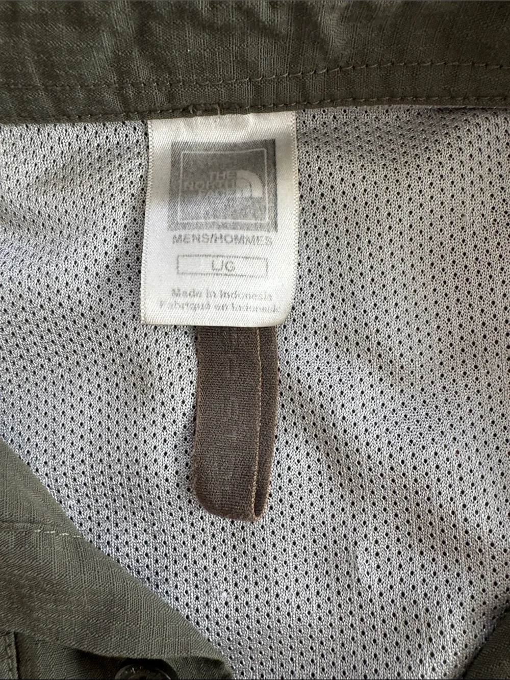 The North Face Olive Green Military-Style Shirt Jacket